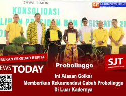 Ini Alasan Golkar Memberikan Rekomendasi Cabub Probolinggo Di Luar Kadernya
