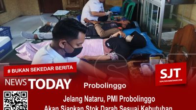 Jelang Nataru, PMI Probolinggo Akan Siapkan Stok Darah Sesuai Kebutuhan