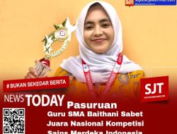 Guru SMA Baithani Sabet Juara Nasional Kompetisi Sains Merdeka Indonesia
