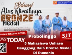 5 Mahasiswa Unhasa Genggong Raih Bronze Medal Di Ruania