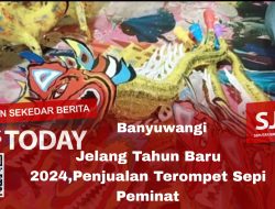Jelang Pergantian Tahun, Penjual Terompet Sepi Pembeli