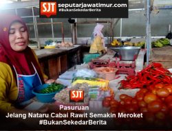 Jelang Nataru Cabai Rawit Semakin Meroket