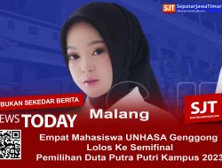 Empat Mahasiswa UNHASA Genggong Lolos Ke Semi final Pemilihan Duta Putra Putri Kampus 2023.