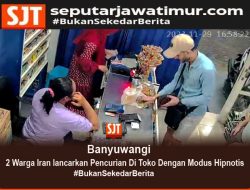 2 Warga Iran lancarkan Pencurian Di Toko Dengan Modus Hipnotis