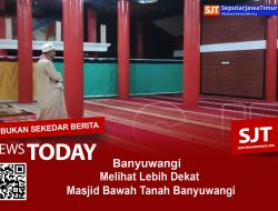 Melihat Lebih Dekat Masjid Bawah Tanah Banyuwangi