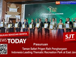 Taman Safari Prigen Raih Penghargaan Indonesia Leading Thematic Recreation Park at East Java