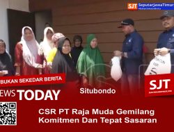 CSR PT Raja Muda Gemilang Komitmen Dan Tepat Sasaran