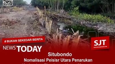 Nomalisasi Pesisir Utara Penarukan , Korbankan Ekosistem Hutan Mangrove