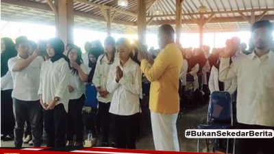 197 Anggota PTPS Di Banyuwangi Di Ambil Sumpah