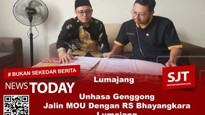 Unhasa Genggong Jalin MOU Dengan RS Bhayangkara Lumajang