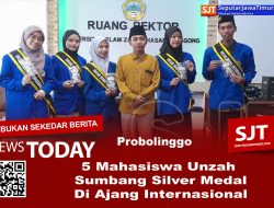 5 Mahasiswa Unzah Sumbang Silver Medal Di Ajang Internasioanl