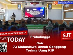 Cair, 73 Mahasiswa Unzah Genggong Terima Uang KIP.