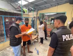Hasil Rekontruksi . Alasan Pembunuhan Dua Wanita Di Blitar Karena Dilarang Sholat Jumat Oleg Sang Majikan