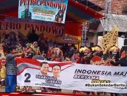 5.000 Seniman Bantengan Gelar Deklarasi, Untuk Kemenangan Prabowo – Gibran Satu Putaran