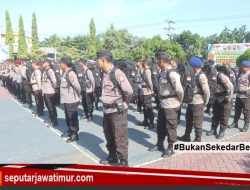 Polres Probolinggo Gelar Apel Pengecekan Personel PAM TPS