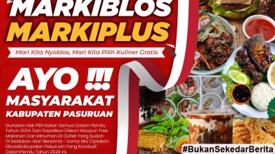 Tolak Golput Polres Pasuruan Dengan “MARKIBLOS MARKIPULS”
