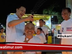 Relawan Prabowo-Gibran Gelar Gundul Massal