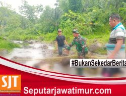 Korban Terseret Arus Sungai Saat Melintas Jembatan Bambu Ditemukan Meninggal
