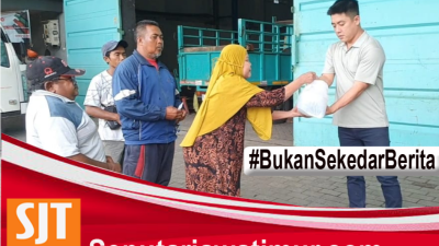 Seorang Pengusaha Muda di Probolinggo, Bagikan Ratusan Paket Sembako Bantu Sesama Umat
