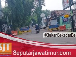 TPT Ambrol, Dishub Kabupaten Probolinggo Tutup Akses Mobil di Jalan Gusdur Kraksaan