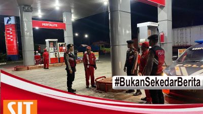 Pastikan Tidak Ada Kecurangan, Polres Probolinggo Lakukan Pengecekan SPBU
