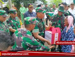 Letjen Tegu Muji Angkasa Resmikan TMMD 119 Kodim 0819 Pasuruan Dengan Pembangunan 20 RTLH.