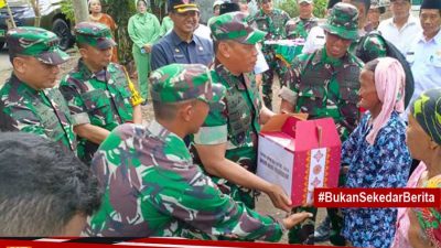 Letjen Tegu Muji Angkasa Resmikan TMMD 119 Kodim 0819 Pasuruan Dengan Pembangunan 20 RTLH.