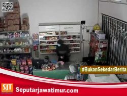 Terekam CCTV , Komplotan Pencuri Lintas Provinsi Obok-obok Pertokoan Banyuwangi