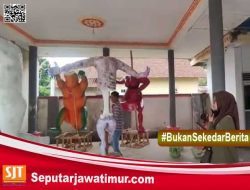 Ogoh-ogoh Kekinian Siap Ramaikan Pawai Tepian Hutan Gunung Raung Banyuwangi