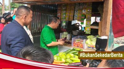 Pj Bupati Hadiri Tasyakuran Pedagang Pasar Minta Segera Dibangun.