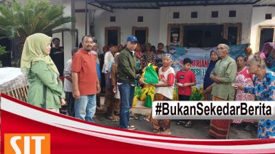 Bantu Ringankan Ekonomi Masyarakat, Pedagang Rongsokan di Probolinggo Sebar Paket Sembako