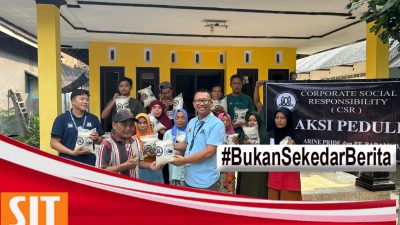 Bagikan Beras 6 Ton Untuk Masyarakat Menjelang Lebaran