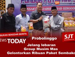 Jelang lebaran Group Musim Mas  Gelontorkan Ribuan Paket Sembako