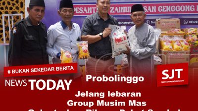 Jelang lebaran Group Musim Mas  Gelontorkan Ribuan Paket Sembako