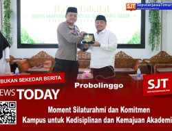 Wakapolres Probolinggo Hadiri Halal Bihalal Kampus Unzah