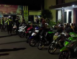 Belasan Motor Balap Liar Berhasil Di Amankan Polres Kota Pasuruan