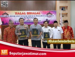 Halal Bihalal PMI, UNHASA Terima Penghargaan