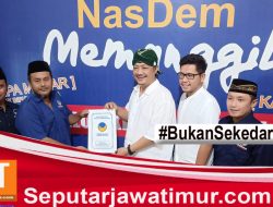 Usai Mas Dhito  Kembalikan Formulir Pendaftaran,Kini Bung Deny Bakal Cabup Kediri Juga ke Partai Nasdem
