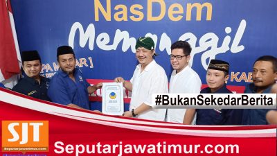 Usai Mas Dhito  Kembalikan Formulir Pendaftaran,Kini Bung Deny Bakal Cabup Kediri Juga ke Partai Nasdem