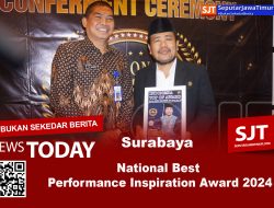 Dinilai Sebagai Tokoh Informatif, Inovatif, dan Inspiratif, Dr. Abdul Aziz Wahab Raih Penghargaan “National Best Performance Inspiration Award 2024”