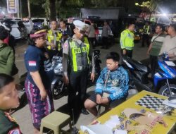 Antisipasi Balap Liar, Satlantas Amankan 9 Sepeda Motor Tanpa Dilengkapi Surat-surat.