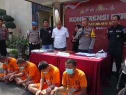 Polresta Pasuruan Bekuk Para Pengedar Sabu