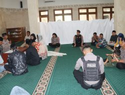 Tahanan Narkoba Menikah di Masjid Baiturahim Polres Kediri Kota