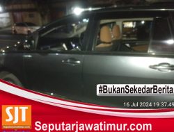 Mobil Kasatnarkoba Polres Blitar Jadi Korban Pecah Kaca