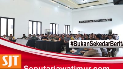 Rakor Jelang balap sepeda Tour de Banyuwangi – Ijen 2024.