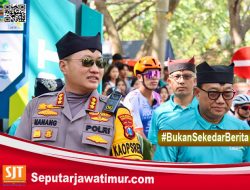 Jelang etape 2 Tour De Banyuwangi Ijen (TDBI) 2024, Polresta Banyuwangi gelar apel Kesiapan