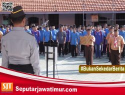 Memupuk Semangat Kebangsaan, Warga Binaan Lapas Kediri Gelar Upacara Hari Kesadaran Nasional
