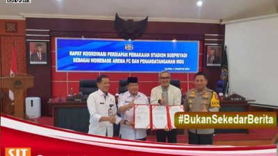 Jelang Laga Kandang Liga 1. Ini Pesan Wali Kota Blitar Ke Suporter