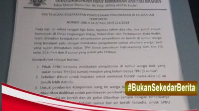 Terdampak Pencemaran:AKB, Kuasa Hukum SPBU dan DKLH Bersama Masyarakat Sepakat Damai