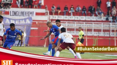 Berharap  Petik Poin Di Kandang Sendiri. Arema FC Takluk   0-2 Versus Borneo FC